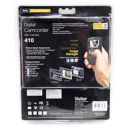 Vivitar DVR410 Black Digital Camcorder W/ Camera New/Sealed alternative image
