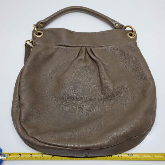 Marc By Marc Jacobs Classic Q Hillier Hobo Crossbody Leather Bag image number 5