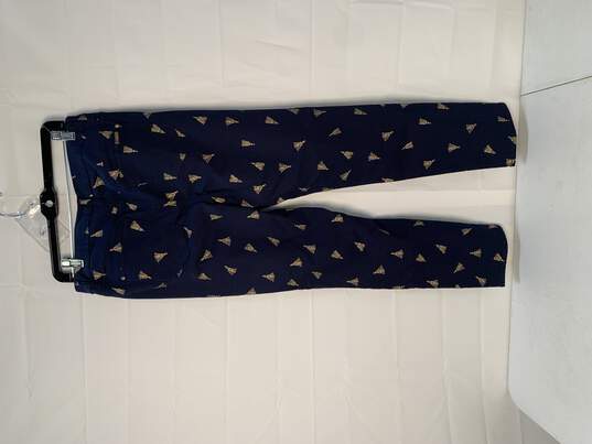 Women's Blue and Gold Chico's Skinny Pants Size: 1 image number 2