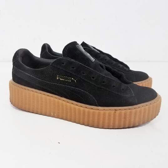 Buy the Puma Fenty Creepers Black/Oatmeal Sneakers Women's Size 6.5 | GoodwillFinds