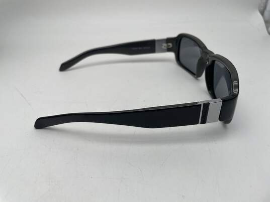 Womens Black Framed Non-Verified Prescription Glasses Aviator Sunglasses image number 7
