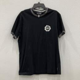 Armani Jeans Mens Black Short Sleeve Crew Neck Pullover T-Shirt Size XL