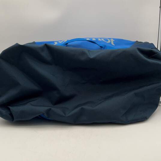 NWT Marmot Mens Blue Adjustable Strap Multi Pockets Zipper Duffel Bag image number 3