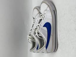 Boys Court Legacy DA5380-101 White Blue Lace Up Basketball Shoes Size 6.5Y alternative image