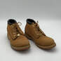 Womens Nubuck Tan Suede Round Toe Classic Lace-Up Chukka Boots Size 8.5 image number 2