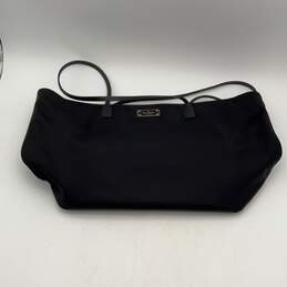 Kate Spade New York Women Black Double Handle Inner Zip Pocket Tote Bag Purse
