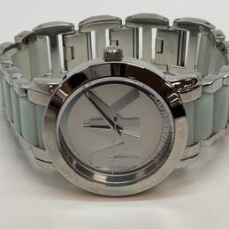 Designer Michael Kors MK-4323 Silver-Tone Round Dial Analog Wristwatch alternative image
