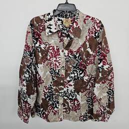 Gold Label Investments II Floral Button Up