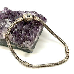Designer Pandora 925 ALE Sterling Silver Snake Chain Bracelet With Box