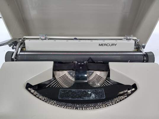 Mercury Royal Typewriter In Case image number 3