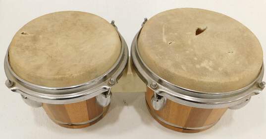 VNTG Stewart Brand Wooden Bongo Drums (Made in Japan/MIJ) image number 1