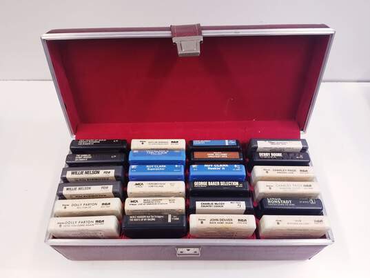 24 8-Track Tapes with Case image number 7