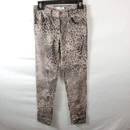 Gigi Moda Women Cheetah Jeans S NWT