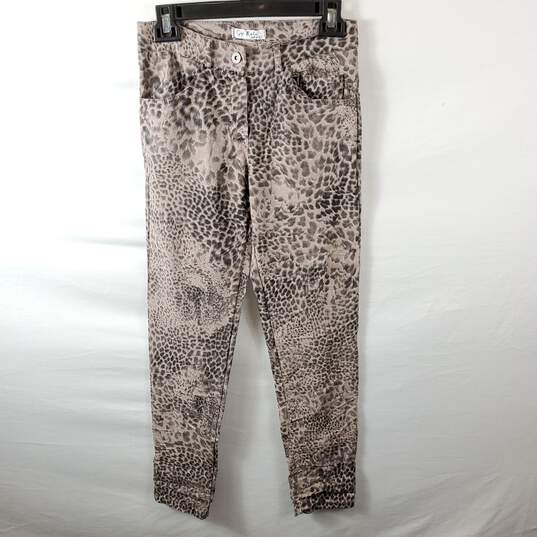 Gigi Moda Women Cheetah Jeans S NWT image number 1