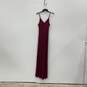 NWT Chelsea & Theodore Womens Red Blue Striped Sleeveless Maxi Dress Size L image number 3