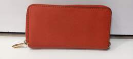 Michael Kors Women's Orange Leather Wallet alternative image