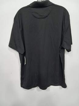 Van Heusen Men's Black Polo Shirt Size L alternative image