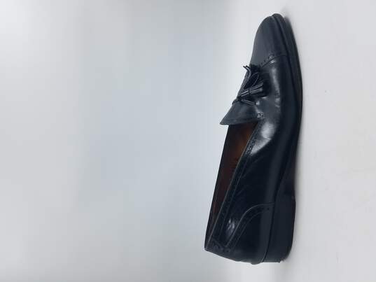 Salvatore Ferragamo Black Tassel Loafers M 10.5D | 43.5 image number 1