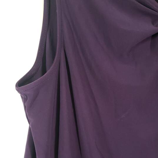 Womens Sleeveless Keyhole Neck Pullover Blouse Top Size Medium image number 3