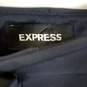 Express Women Navy High Rise Capri Dress Pants Sz 2S Nwt image number 2