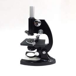 VTG Bausch & Lomb Optical Microscope w/ Eyepieces, Corning Glass Slides & Original Case alternative image