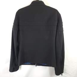 Armani Exchange Men Black Wool Jacket S alternative image
