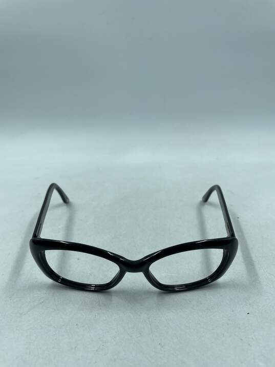 Gucci Black Oval Eyeglasses image number 2