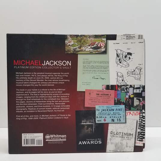 Michael Jackson Platinum Edition Collector's Vault Book image number 2