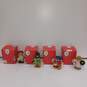 16pc Set of Enesco Lucy & Me Ceramic Bear Figurines w/Display Shelf image number 3