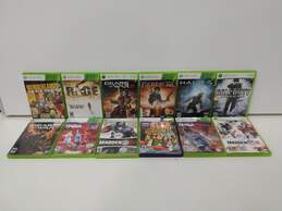 Bundle of 12 Microsoft XBox 360 Video Games