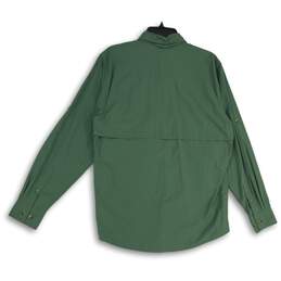 NWT Gander Mountain Mens Green Collared Long Sleeve Button-Up Shirt Size Small alternative image