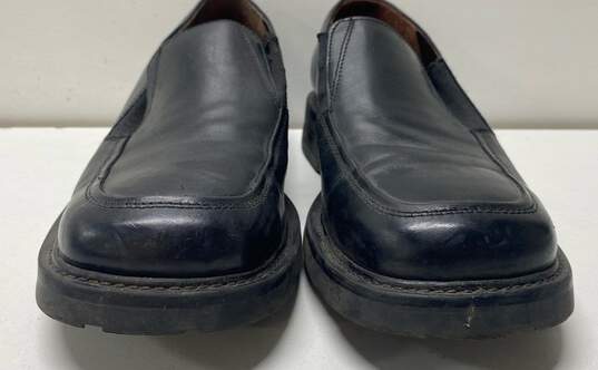 Nunn Bush Black Slip-On Dress Shoe Men 9 image number 2