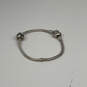 Designer Pandora S925 ALE Sterling Silver Snake Chain Bracelet With Charm image number 2