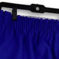 Womens Blue Stretch Elastic Waist Pockets Pull-On Short Mini Skirt Size 4 image number 3