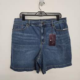 Classic Rise Blue Jean Shorts