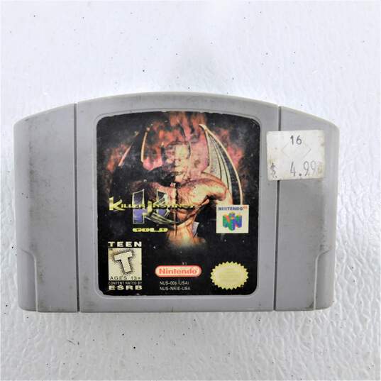 Killer Instinct Gold Nintendo 64 Game Only image number 1