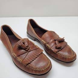 Cole Haan 12664 Men's Loafer with Tassel Brown Size 13M alternative image