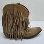 ARIAT Women's Brown Fringe Boots US 5 image number 4