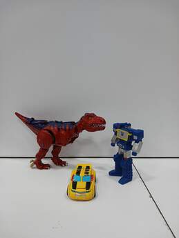 Bundle of 3 Assorted Transformers Action Figures