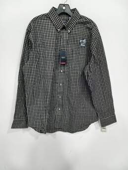 Arrow Men's Plaid Button Up Shirt Size L