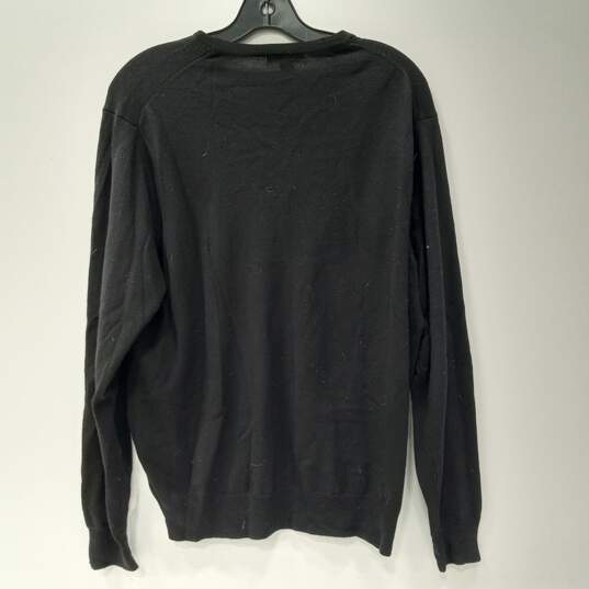 Men's Black Alfani Sweater Size M image number 2