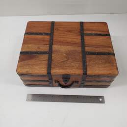 Small Wooden Carrying Case