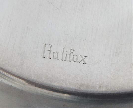 Halifax H103 Sterling Silver 10 Inch Sandwich Plate 252 grams image number 3