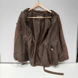 Wilsons Leather Women's Brown Leather Coat Size L