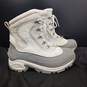 Colombia USA Womens  White Winter  Boots Sz 8 image number 4