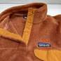Patagonia Orange Re-Tool Snap-T Fleece Pullover Women's Size M image number 5