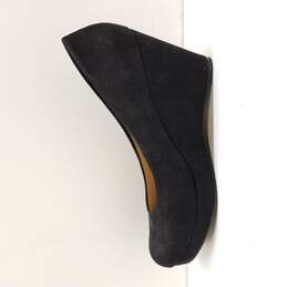 American Rag Women's Kenna Black Wedge Heels Size 6.5 alternative image