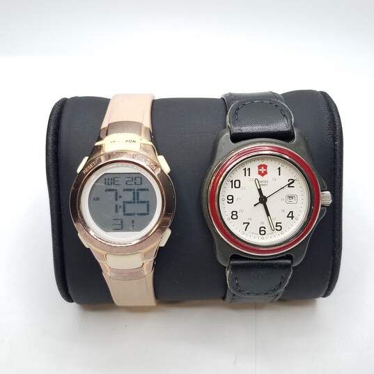 Retro Wenger Swiss, Fossil, Guess, Skagen, Plus Brands Ladies Stainless Steel Quartz Watch Collection image number 4
