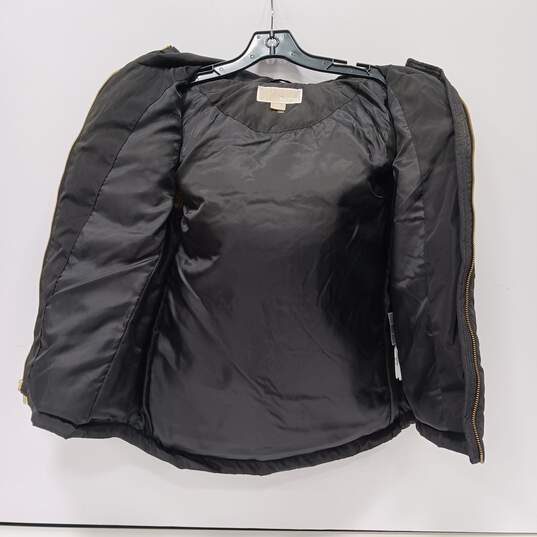 Michael Kors Women's Hooded Puffer Vest Black Size S image number 3