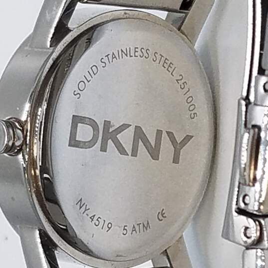 DKNY 27mm Case MOP Dial Stainless Steel Quartz Watch image number 8